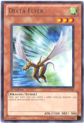 Yu-Gi-Oh Card - DREV-EN016 - DELTA FLYER (rare) - NM/Mint-image