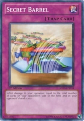 Secret Barrel 5DS3-EN034 1st Edition Moderate Play Yu-Gi-Oh DNA GAMES-image