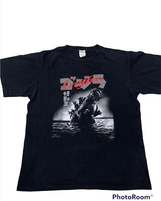 Godzilla 2009 Japanese Y2K Streewear, 90s Vintage Graphic Men T-Shirt 104957-image