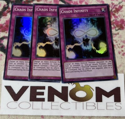 3x (M/NM) - Chaos Infinity - LC5D-EN174 - Super Rare - 1st Edition YuGiOh-image
