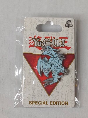 Pin Club Yugioh Yu-Gi-Oh! Blue Eyes Toon Dragon BETD Special Edition NEW Sealed-image