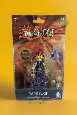 Yu-Gi-Oh!® - Yami Yugi Action Figure With Accessories & Special-Edition Card-image