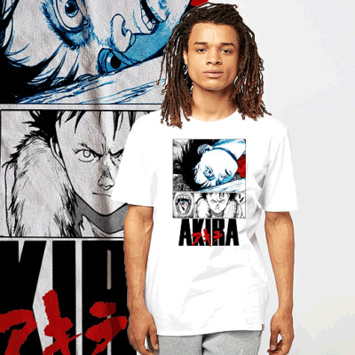Cyber Punk t-shirt Akira Tetsuo Neo Tokyo science fiction Cyborg anime tee-image