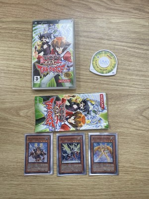 Yugioh GX Tag Force - PSP - Complete w/Manual & Limited Edition Cards-image