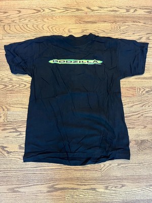 Vintage Godzilla Movie Promo T-Shirt 1998 Sz Large Black-image