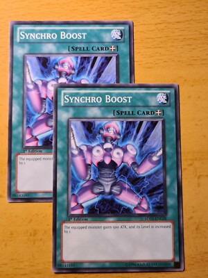 SYNCHRO BOOST (×2) | YUGIOH | 1st EDITION | 5DS3-EN028 #64-image