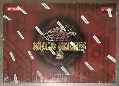 YuGiOh 5D's GOLD Series 3 Pack, Factory Sealed (25 Cards)-image
