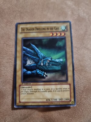 The Dragon Dwelling in the Cave 5DS2-EN005 Yu-Gi-Oh Tcg Card 1st Edition-image