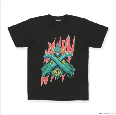 Godzilla Gigan Original Illustration T-shirt Bust Up Ver. TOHO Godzilla Store JP-image