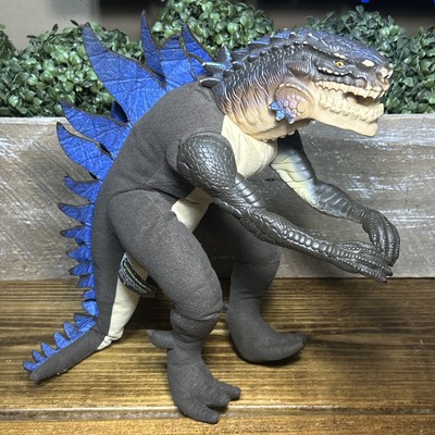1998 Godzilla Movie Plush w/ Vinyl Head Bendable Arms Figure Toho Equity Toys-image