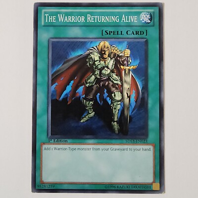 The Warrior Returning Alive - 5DS3-EN023 - HP+ - Common - 1st ed - Yugioh-image