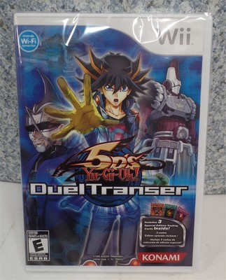 Video Game Wii Yu Gi Oh 5D's Duel Transer + 3 Cards NEW SEALED #3-image