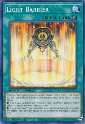Speed Duel GX: Midterm Destruction #SGX4-ENB12 Light Barrier-image