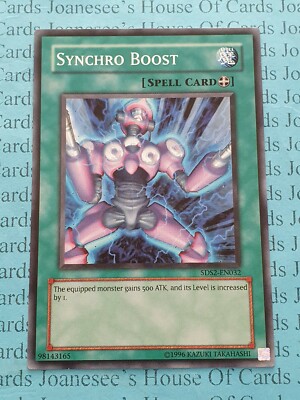 Synchro Boost 5DS2-EN032 Yu-Gi-Oh Card (U) New-image
