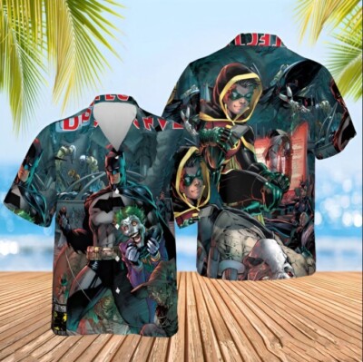Batman Hawaiian Shirt Summer Gift For Fans Short Sleeves S-4XL-image