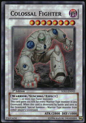 Yu-Gi-Oh! - Yu-Gi-Oh! 5D's Starter Deck Colossal Fighter 2008 5DS1-EN043 1st-image