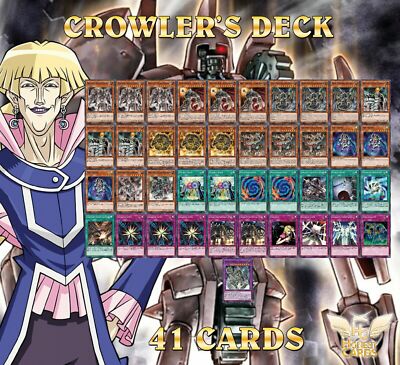 YuGiOh GX! Complete Professor Crowler Deck! Gear Dragon + Ancient Gear G + Bonus-image