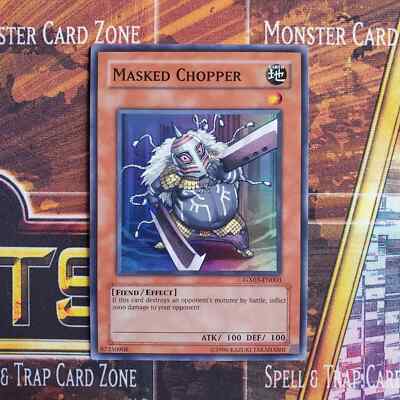1x Masked Chopper - Super Rare - GX03-EN003 - LP-image