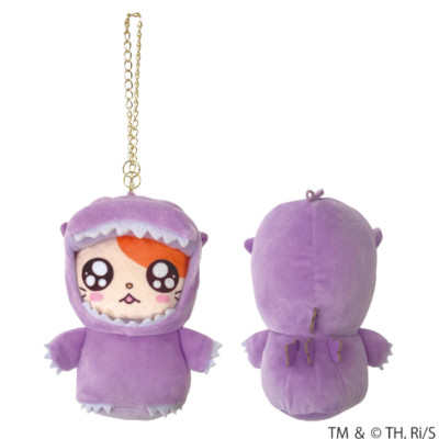 Godzilla Ham-kun (PU) Mascot Keychain TOHO Godzilla Store Japanese Monster Kaiju-image