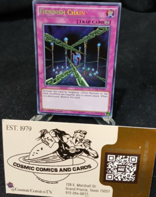 Yu-Gi-Oh! Fiendish Chain LC5D-EN082 Secret Rare LP-image