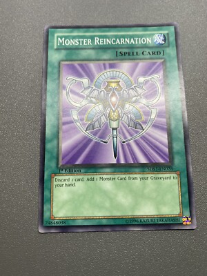 Yu-Gi-Oh! Monster Reincarnation Common 1st Edition 5DS1-EN026 HP-image
