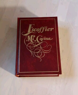 Escoffier Mi Cocina (1991 Hardcover) Classic Cookbook In Spanish, Hard to Find-image