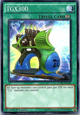 TGX300 LC5D-EN218 Yu-Gi-Oh! Light Play 1st Edition-image