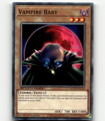 Yugioh Vampire Baby Speed Duel GX: Duelists of Shadows-image