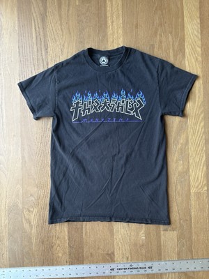 THRASHER GODZILLA CHARRED SS SMALL BLACK-image