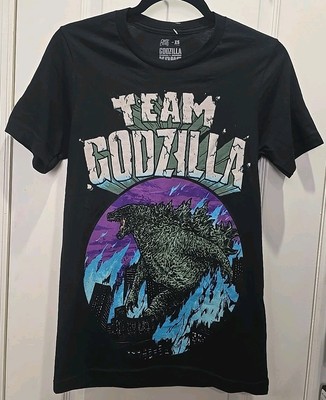 2021 TEAM GODZILLA T SHIRT SIZE X-SMALL CAVITY COLORS GODZILLA VS KONG-image