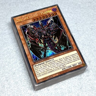 Yugioh GX Aster Phoenix Premium 63 Card Deck Destiny HERO Plasma + Extras-image