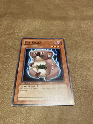 Des Koala Yugioh Card 1st Edition 5DS2-EN011 VLP-image
