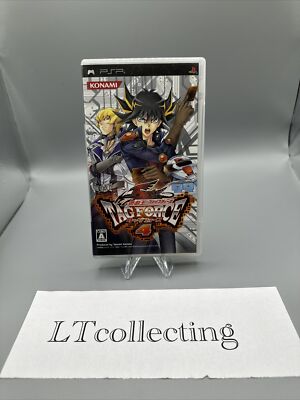 Yu-Gi-Oh 5D's Tag Force 4 Sony PSP 2009 Complete No Cards YUGIOH Tested Japan-image