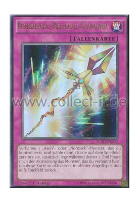 Yugioh LC5D-EN200 Norse Relic Gungnir - 1st edition-image