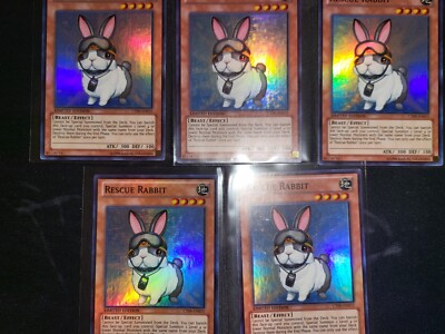 Rescue Rabbit Yu Gi Oh! 2009 5D's Collectors Tin CT09-EN015 Limited Edition-image