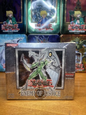 *EMPTY* Yu-Gi-Oh GX Enemy of Justice 1st Edition Retail Booster Box -image