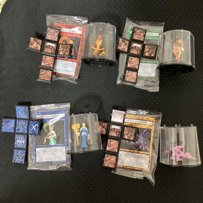 Yu-Gi-Oh! Dungeon Dice Monsters Ddm Card Figures With Case 4 Types JPN Limited E-image