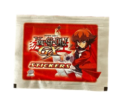 Yu-Gi-Oh! GX Series 1 Factory Sealed Sticker Pack-image