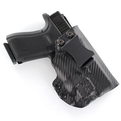 Glock - IWB Tactical Holster - Olight Baldr S - Black Carbon Fiber-image