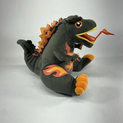 Godzilla 9 Inch Zippermouth Plush | Burning Godzilla Used.-image