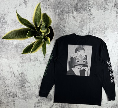 Carhartt WIP Smile Loose Black Streetwear Men’s Jersey Longsleeve T Shirt Tee-image