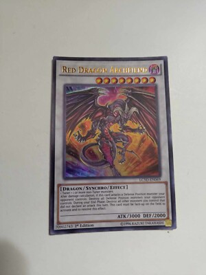 Red Dragon Archfiend Yu-Gi-Oh! LC5D-EN069 Ultra Rare 1st Ed NM-image