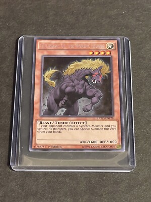 Yu-Gi-Oh! Guldfaxe of the Nordic Beasts LC5D-EN178 Secret Rare 1st Edition-image