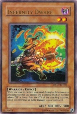 Infernity Dwarf - WC09-EN002 - Ultra Rare - Limited Edition Near Mint 5D's Stard-image