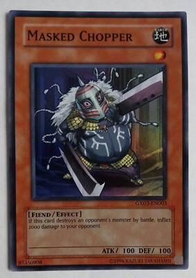 MASKED CHOPPER (GX03-EN003) SUPER RARE UNLIMITED-image