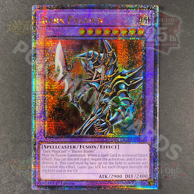Yugioh Dark Paladin RA03-EN126 Quarter Century Secret Rare 1st Edition NM-image