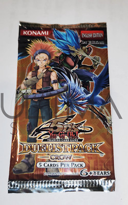 YuGiOh 5D's Duelist Pack CROW Booster Pack (5 cards) 1st Edition English-image