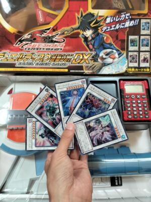 Yu-Gi-Oh! Duel Disk Yusei Version Launcher DX 2010 Trading Card Game Konami 5Ds-image