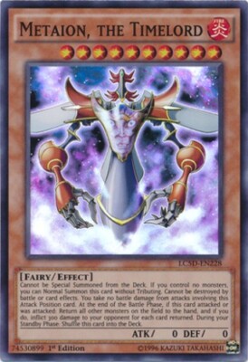 Metaion, the Timelord - LC5D-EN228 - Super Rare - 1st Edition NM YuGiOh!  Legend-image