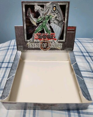 *EMPTY* Yu-Gi-Oh GX Enemy of Justice 1st Edition Hobby Booster Box -image
